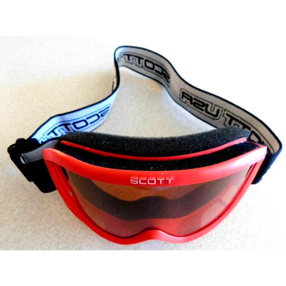 SCOTT Little People Goggles Red Snow Series No Fog Snowmobile Ski NEW